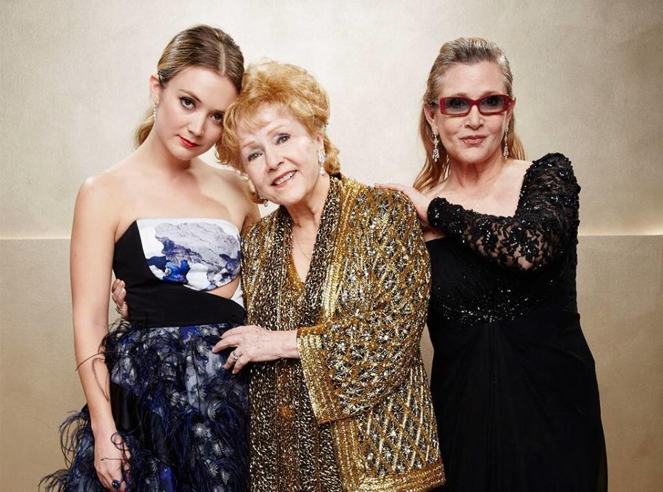  Billie Lourd, Carrie Fisher, Debbie Reynolds