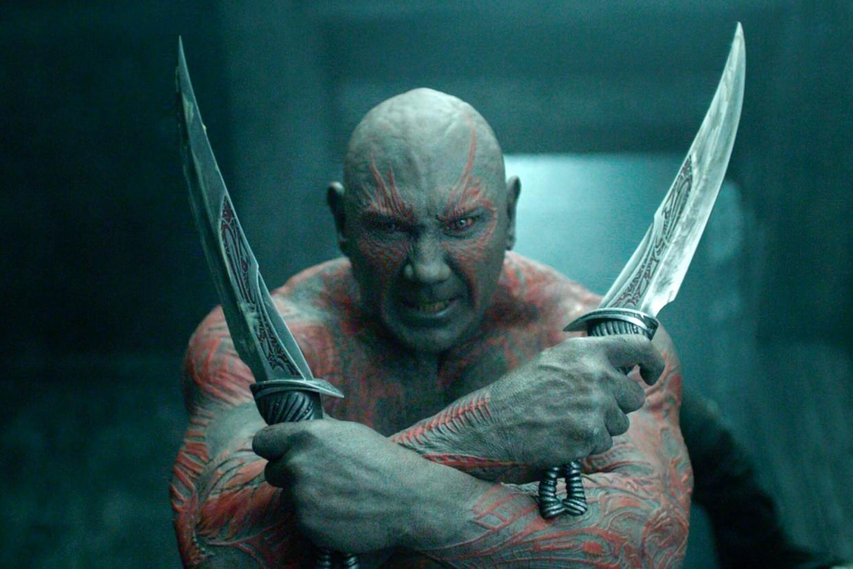 GUARDIANS OF THE GALAXY, Dave Bautista, 2014. /©Walt Disney Studios Motion Pictures/Courtesy