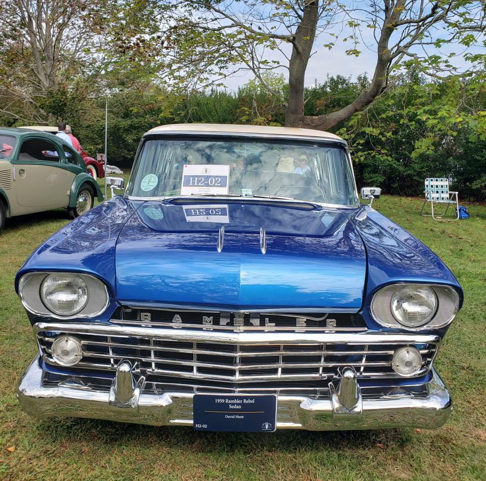 A 1959 Rambler Rebel took home a second-place award last year at the Concours.