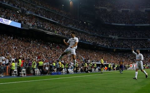 asensio scores a goal - Credit: REUTERS