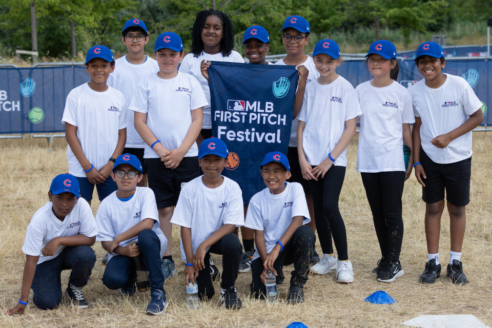 Children from East London got the chance to play as part of the London Series Legacy