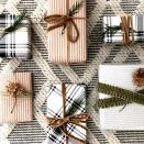 <p>Velvet always feels luxe and stylish, and it’s something that can up your gift wrapping game several notches. You can make these slim velvet ribbons, tuck in some greenery, and have a sophisticated-looking gift in a flash.</p><p><strong>Get the tutorial at <a href="https://www.harlowandthistle.com/2019/12/viral-gift-wrapping-hack-my-verdict.html" rel="nofollow noopener" target="_blank" data-ylk="slk:Harlow & Thistle;elm:context_link;itc:0;sec:content-canvas" class="link ">Harlow & Thistle</a>. </strong> </p>