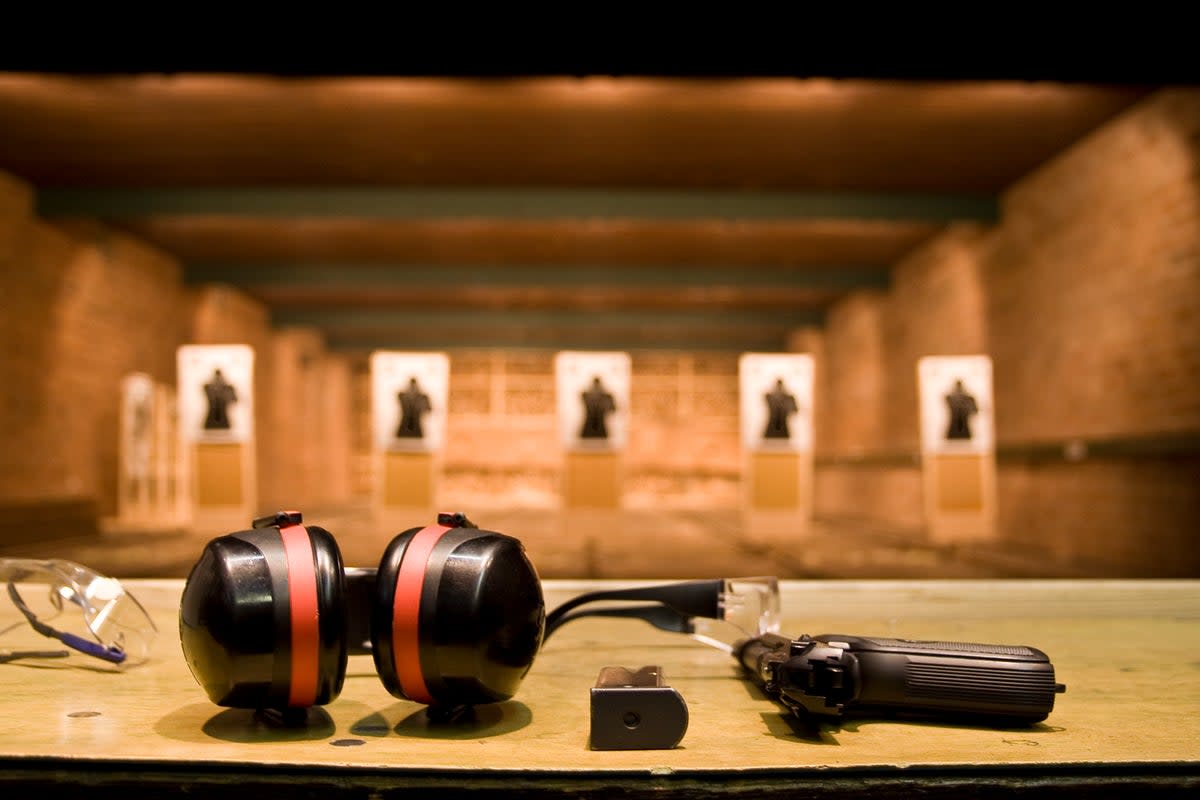 Stock image of shooting equipment ready to use (Getty Images)