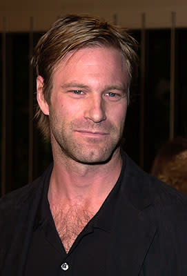 Aaron Eckhart at the Los Angeles premiere of Warner Brothers' The Pledge