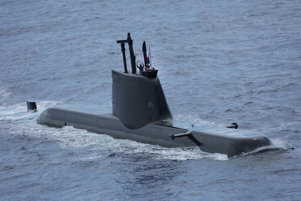 South Korea navy submarine