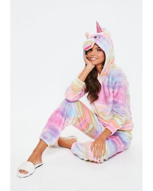 A unicorn Halloween costume you can fall asleep at the party in. 