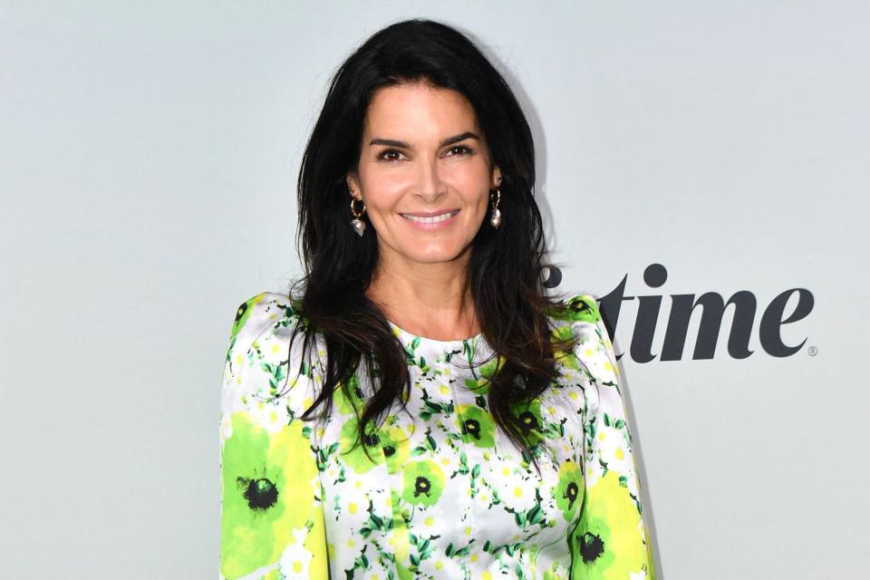 <p>Angela Weiss/AFP via Getty</p> Angie Harmon at Variety