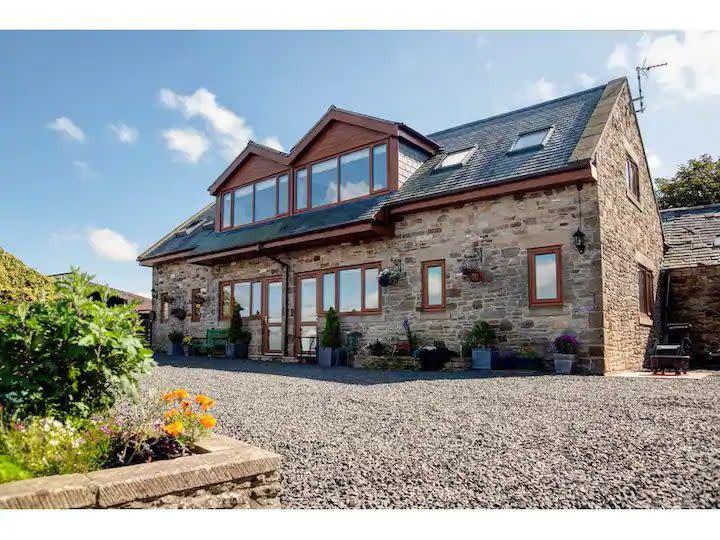 <p>With its rural views, this barn is part of a number of cottages located on a farm. The dog-friendly Airbnb is situated in the Northumberland National Park and 700 metres from Hadrian’s Wall, as well as within the Northumberland International Dark Sky Park, so you won't struggle to find places to explore. It has its own fresh water supply drawn from a well and the owners live nearby so can help with deliveries, lifts to local pubs and more.</p><p><strong>Sleeps:</strong> 5</p><p><strong>Price per night:</strong> £129 + £25 per week for a maximum of 2 well-behaved dogs</p><p><a class="link " href="https://airbnb.pvxt.net/Y9g2rR" rel="nofollow noopener" target="_blank" data-ylk="slk:SEE INSIDE;elm:context_link;itc:0;sec:content-canvas">SEE INSIDE</a></p>