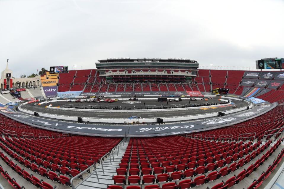 auto feb 03 nascar cup series busch light clash at the coliseum