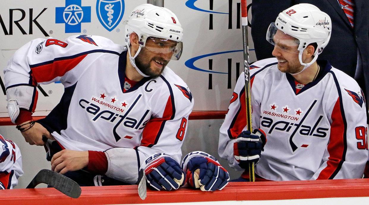 The Washington Capitals keep getting better and better this season as they climb the power rankings. (AP)
