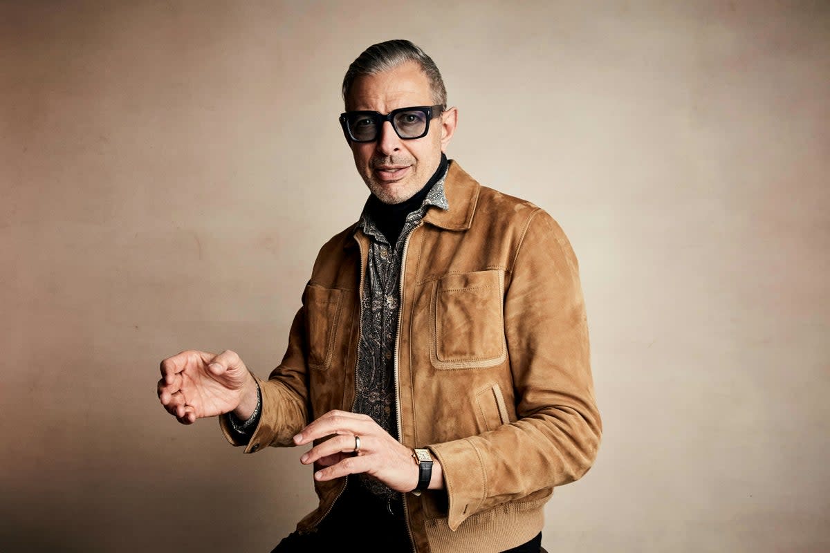 Jeff Goldblum: “When there’s a moment or two, I’m practising and playing”  (Taylor Jewell/Invision/AP)