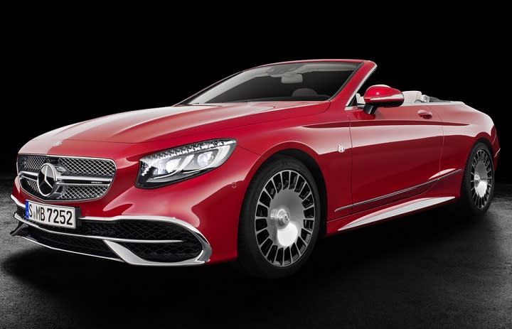 2017 Mercedes-Maybach S650 Cabriolet front quarter left photo