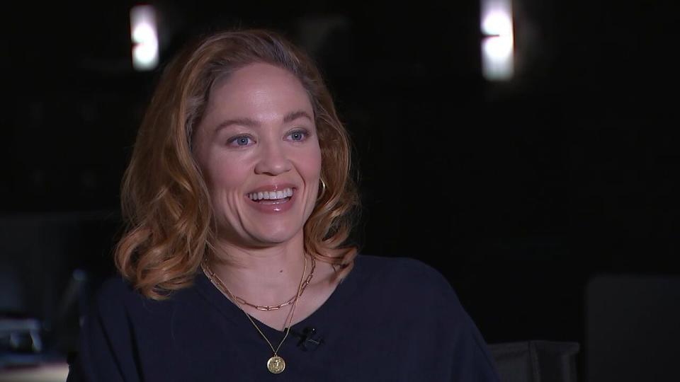 Actor Erika Christensen, who plays APD Homicide Detective Angie Polaski