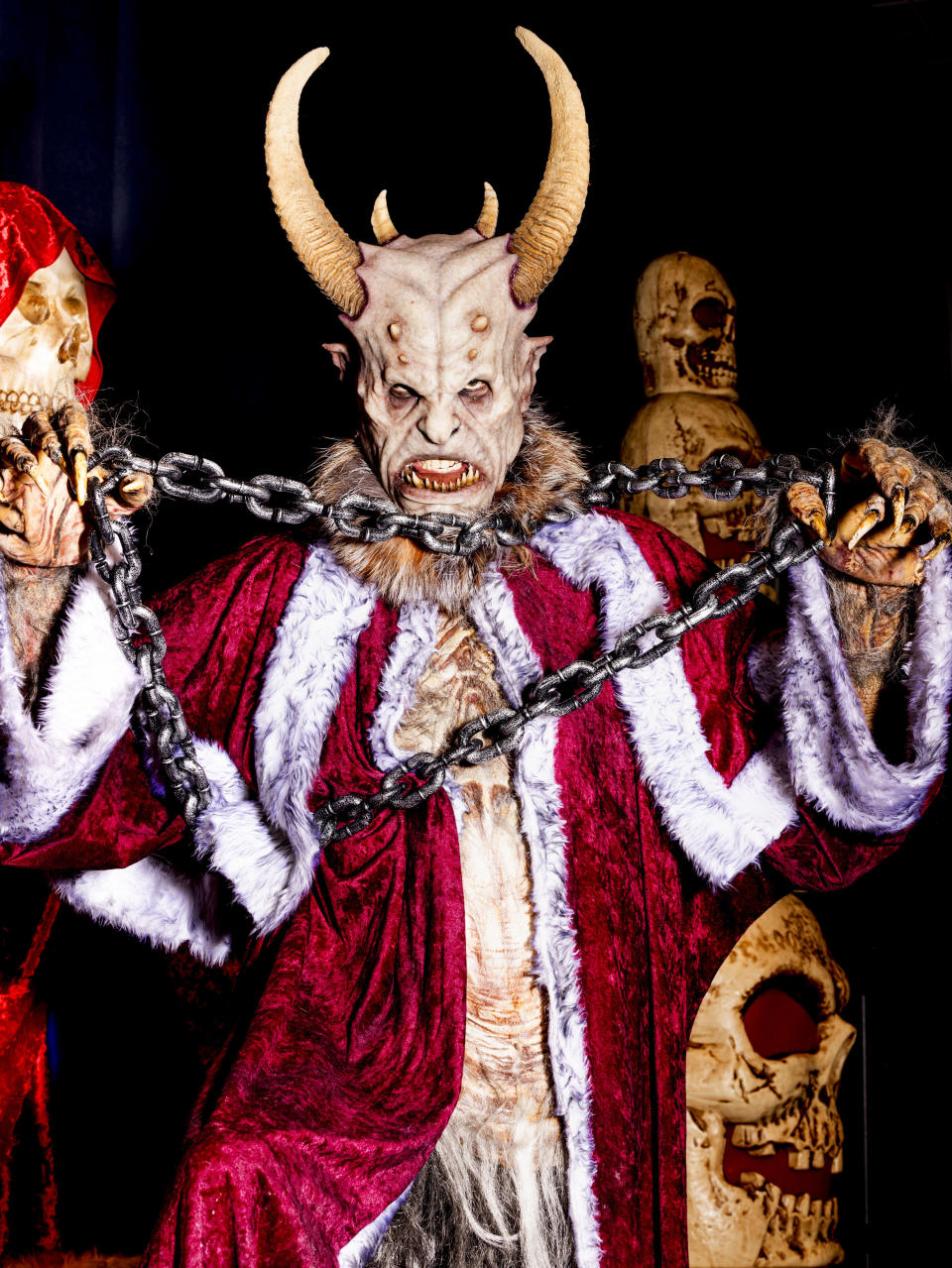 Krampus at Terror Trader's "A Christmas to Dismember" on Dec. 2 in Mesa, Ariz. 
