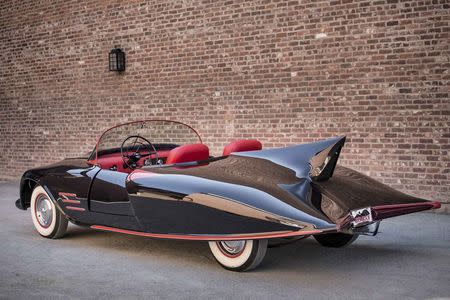 The 1963 Batmobile is shown in this photo released by Heritage Auctions, HA.com December 5, 2014. REUTERS/Heritage Auctions, HA.com/Handout via Reuters