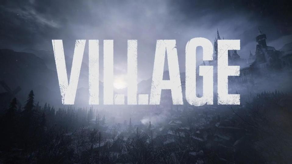 以「VILLAGE」為主標題的《惡靈古堡8》。（圖片來源：直播截圖）