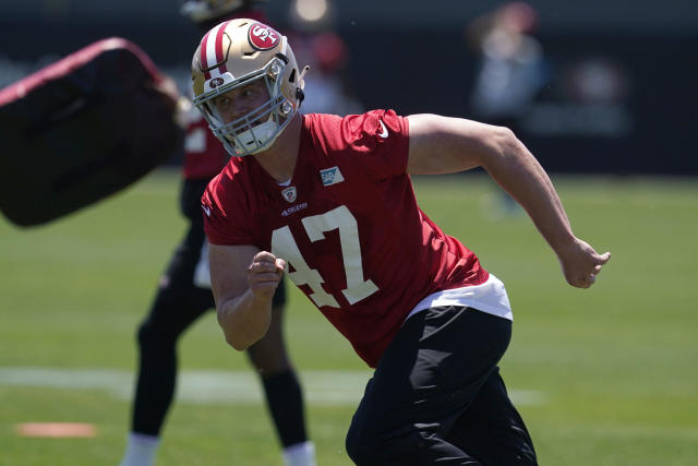 49ers rule out TE Tyler Kroft with knee injury