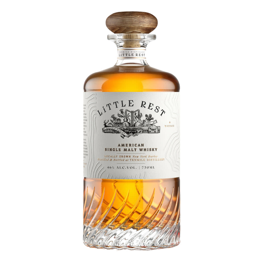 <p><a href="https://www.newyorkcraftspirits.com/products/copy-of-tenmile-little-rest-american-single-malt-whiskey-1?_pos=3&_sid=cbe1d51a6&_ss=r" rel="nofollow noopener" target="_blank" data-ylk="slk:Shop Now;elm:context_link;itc:0;sec:content-canvas" class="link rapid-noclick-resp">Shop Now</a></p><p>Little Rest American Single Malt Whiskey</p><p>newyorkcraftspirits.com</p><p>$100.00</p>