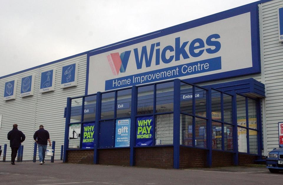 Wickes Home Improvement Centre at Cribbs Causeway near Bristol. Photo: PA