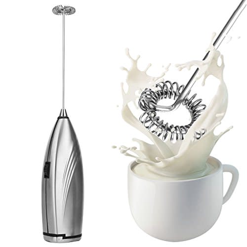 6) Handheld Milk Frother