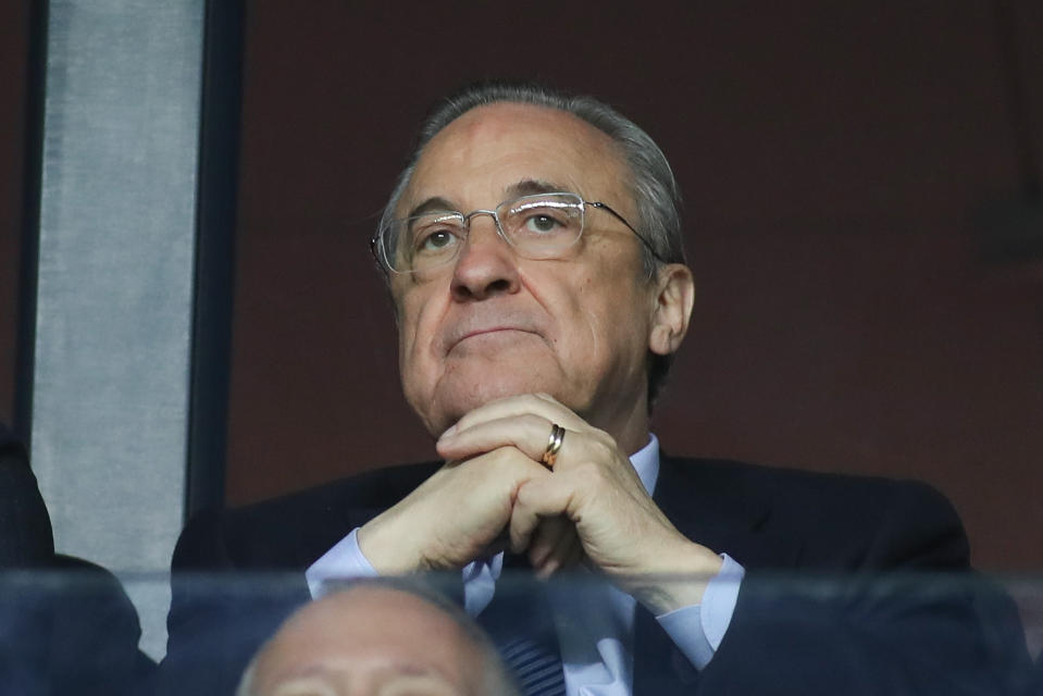 Real Madrid’s current problems are symptoms of the biggest issue: club president Florentino Perez. (Getty)