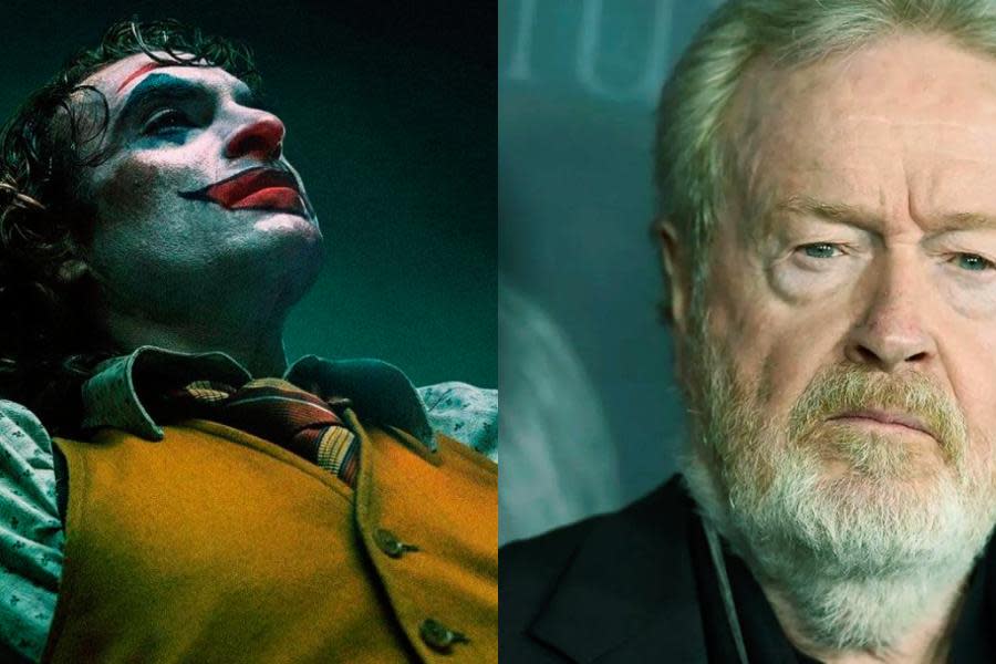 Ridley Scott critica Guasón por “celebrar la violencia” pero elogia la actuación de Joaquin Phoenix