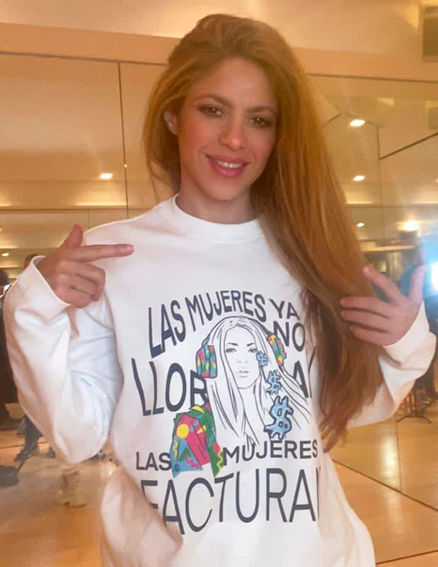 La sudadera de Shakira