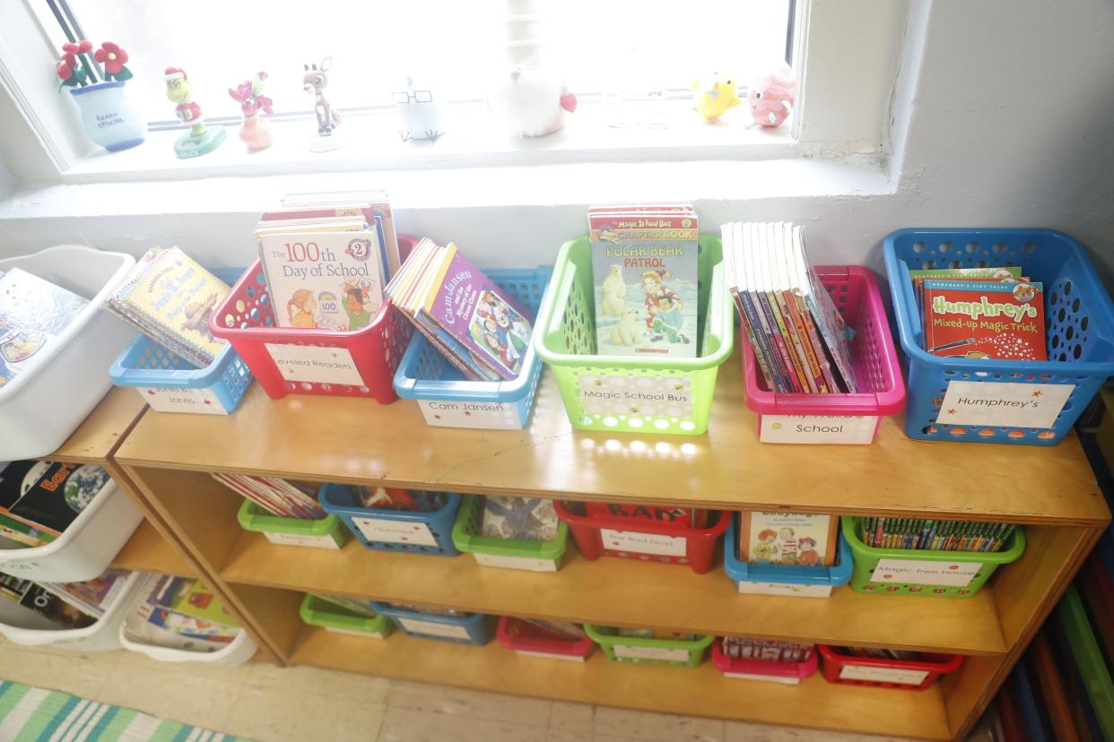 A Memphis-Shelby County Schools classroom is seen here.