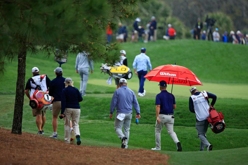 Players Championship fans should be aware of weather conditions that will be reported on all electronic signs on the course.