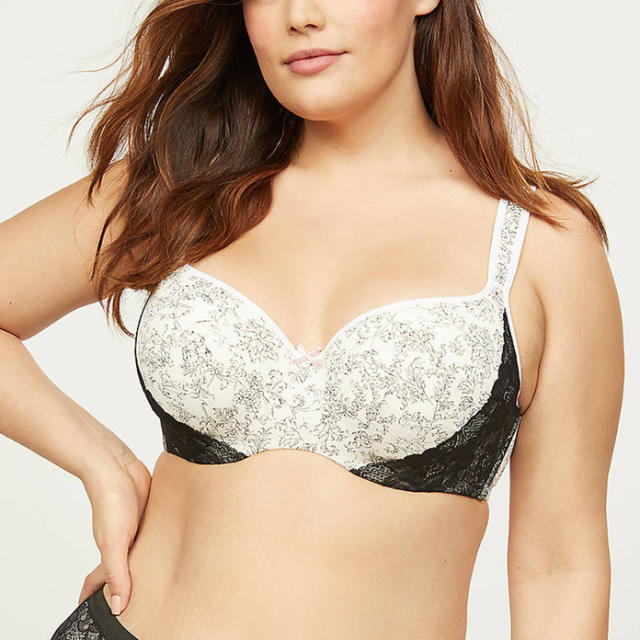 Women's Plus Size Lightly Lined Balconette Bra - India