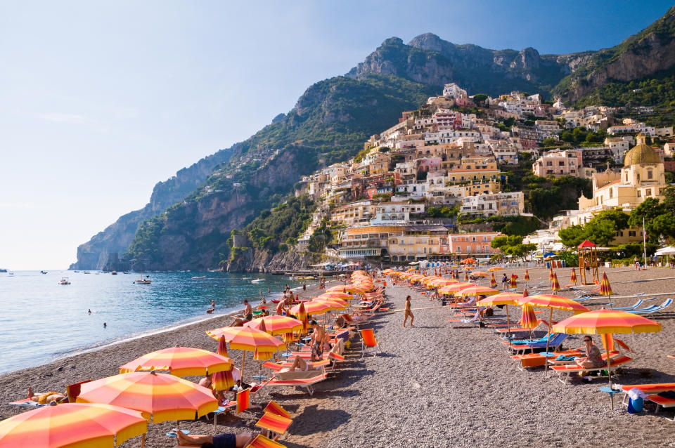 Italy has announced it hopes to welcome British tourists to its beaches this summer. (Getty Images)