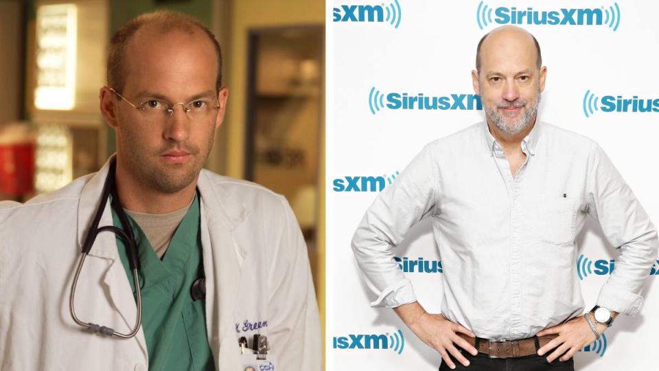 Anthony Edwards as Dr. Mark Greene (cast of ER)