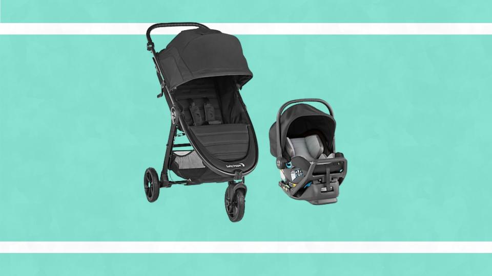 Must have items from BuyBuyBaby: City Mini GT2 travel system.