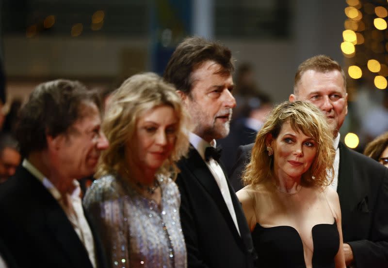 76º Festival de Cannes - Proyección de la película "Il sol dell'avvenire" en competición - Llegada a la alfombra roja