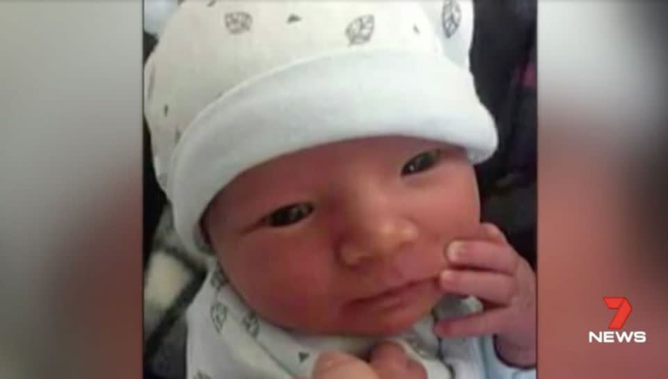 Things started to go wrong when Zavier was around six months old. Source: 7 News