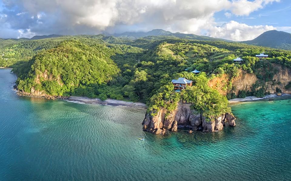 Secret Bay is the most exclusive, romantic and pampering resort on Dominica