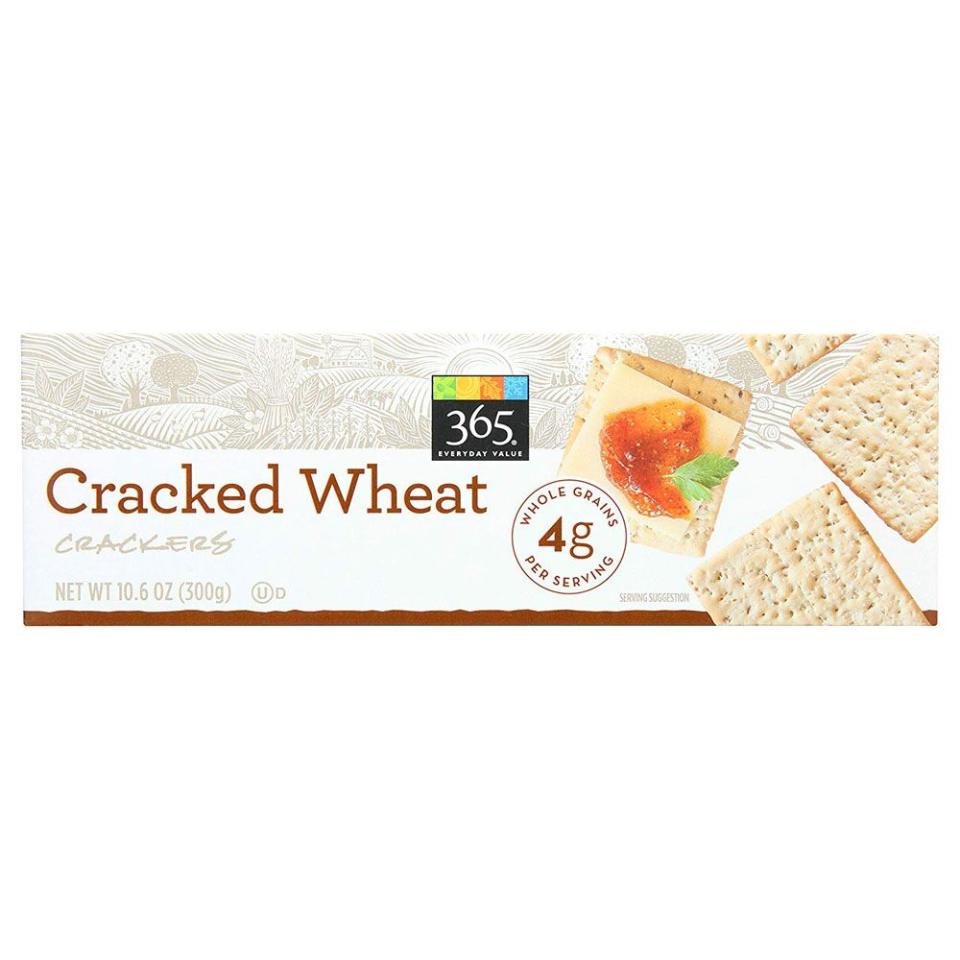 13) 365 Everyday Value Cracked Wheat Crackers