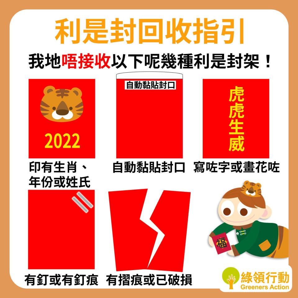 利是封回收2022-利是封回收-利是封回收重用大行動2022-利是封回收2022收集點