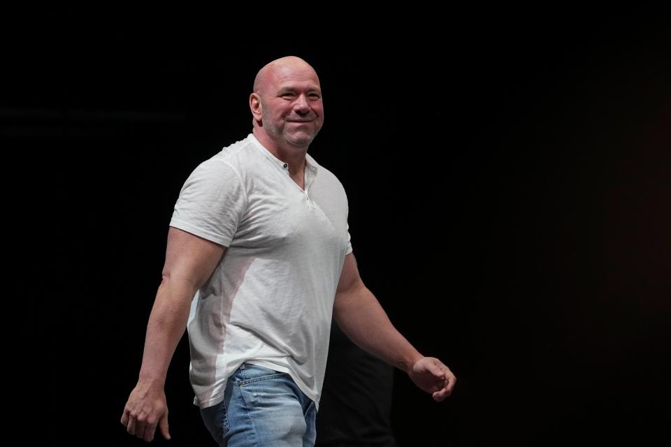 Dana White will serve as CEO of UFC under TKO Group Holdings.