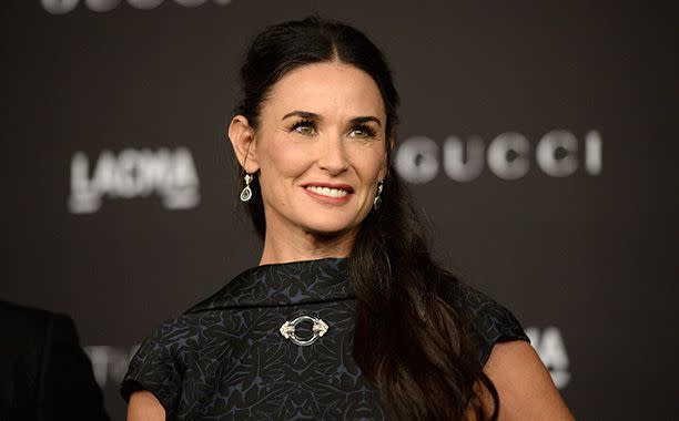 Jason Merritt/Getty Images Demi Moore attends the LACMA Art + Film Gala honoring Barbara Kruger and Quentin Tarantino on Nov. 1, 2014