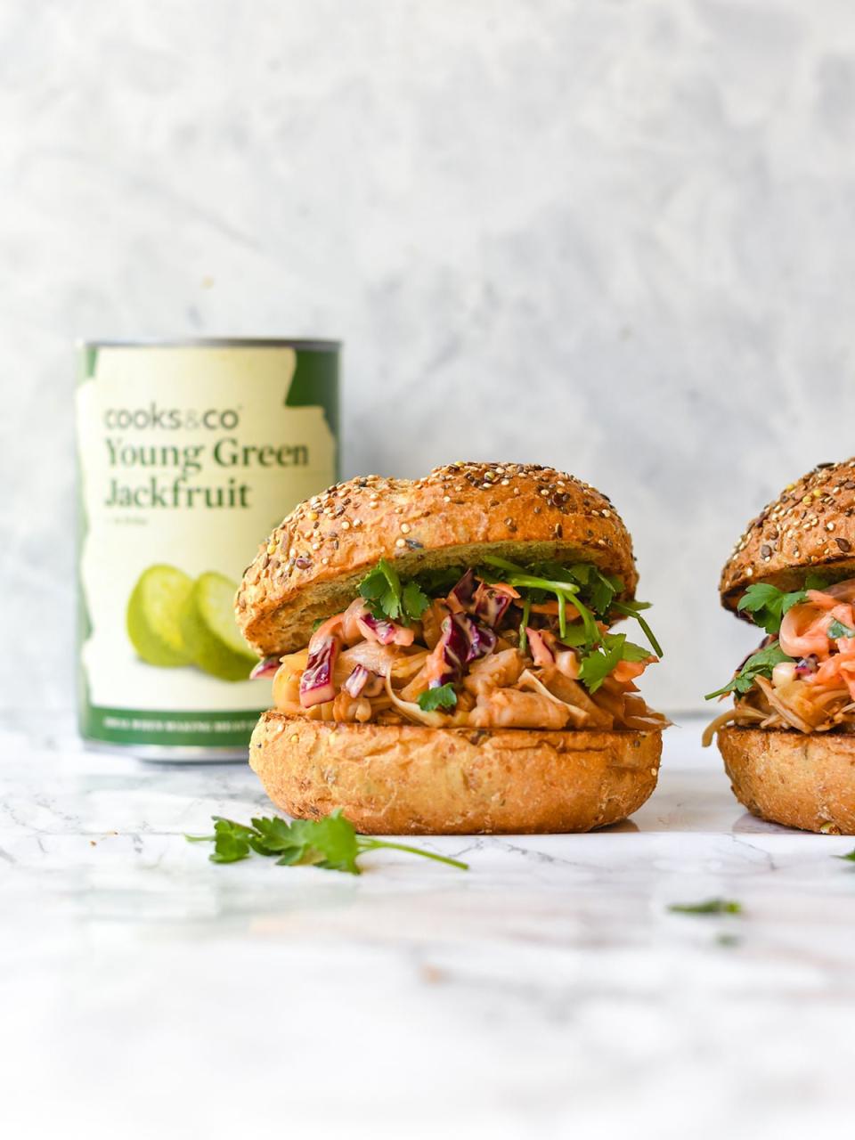 Who said vegan had to be boring? Sink your teeth into these juicy jackfruit burgers (Cooks & Co)