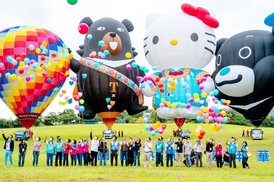 2022臺灣國際熱氣球嘉年華將於7月2日登場，臺東縣府今(7)日於鹿野高臺舉辦全國記者會，並公布7場熱氣球光雕音樂會場次時間。