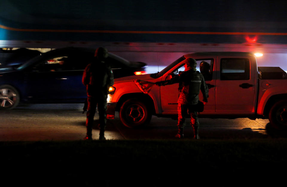 Tijuana tras los narcobloqueos. REUTERS/Jorge Duenes