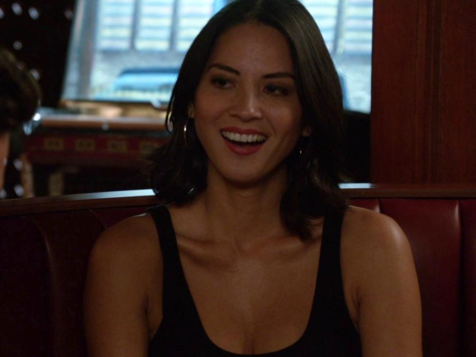 Olivia Munn on season two, episode 10 of "New Girl."