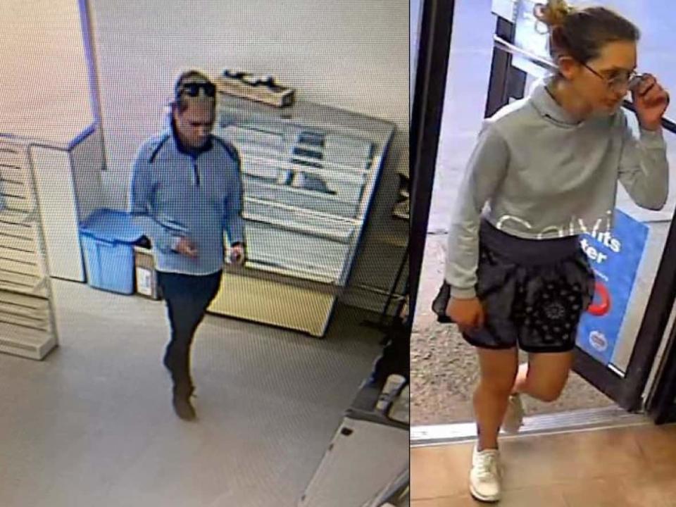 RCMP have identified these individuals as persons of interest in their investigation of 23 incidents spanning three provinces.  (RCMP/Handout - image credit)