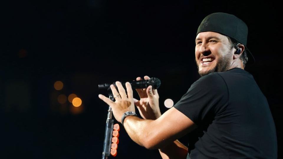 nashville, tennessee august 12 luke bryan performs at bridgestone arena on august 12, 2023 in nashville, tennessee photo by jason kempingetty images