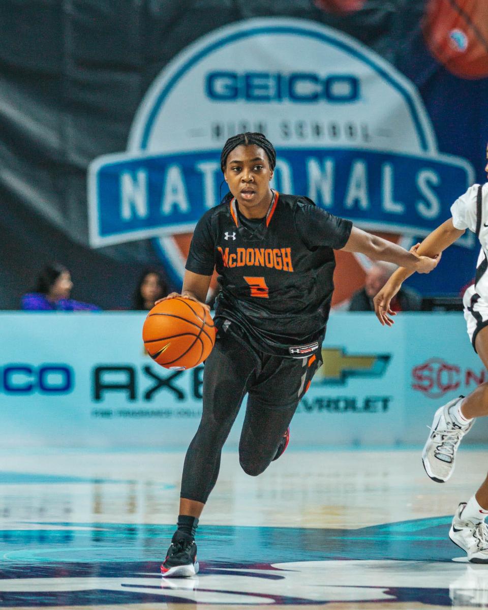 LuHi (NY) played McDonogh (Md.) in the 2023 GEICO Nationals at Suncoast Arena in Fort Myers on Friday. March 31, 2023.