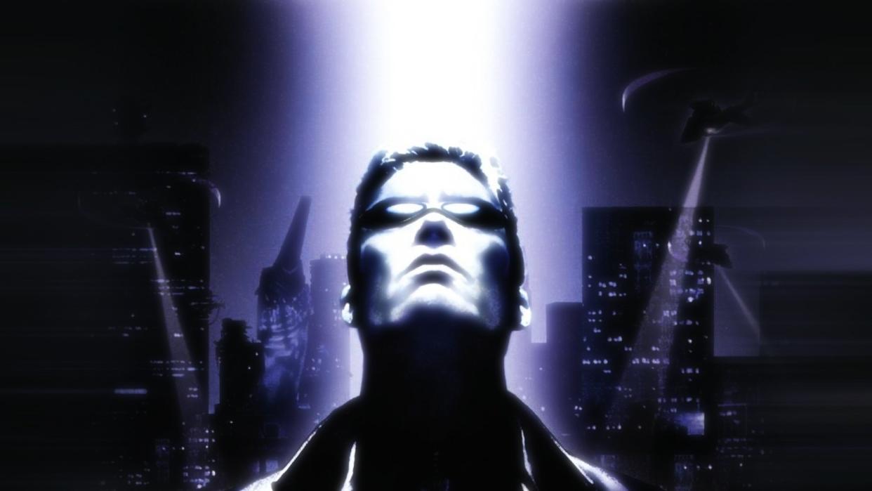  Deus Ex cover art. 