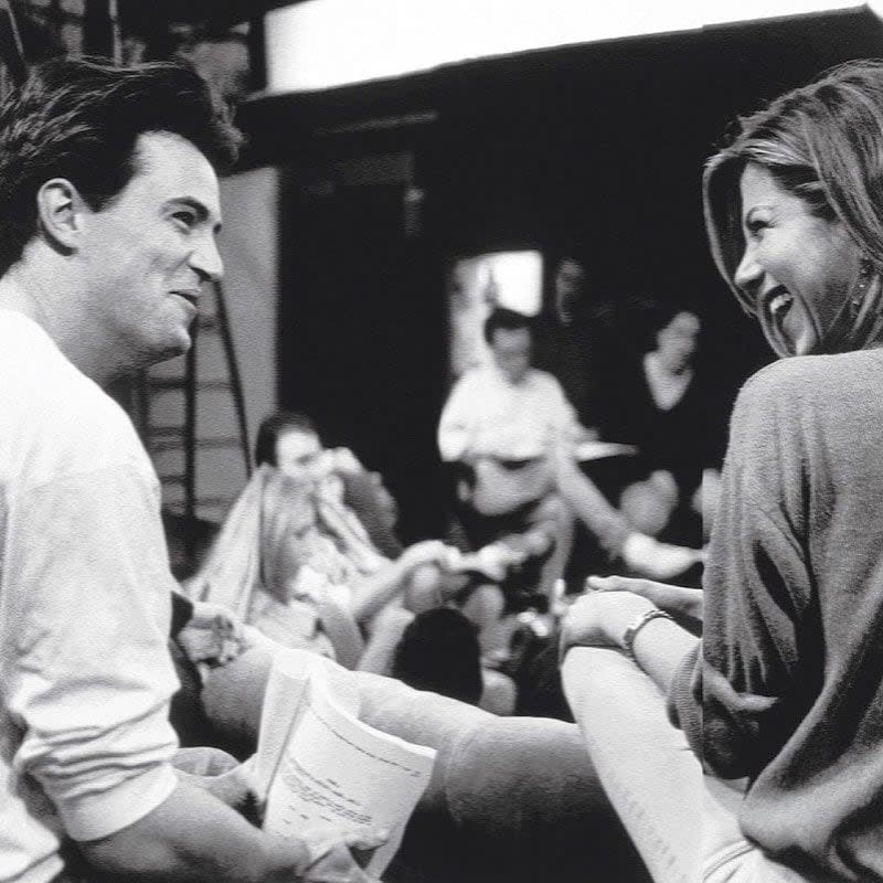 Jennifer Aniston y Matthew Perry