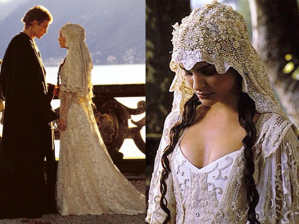 padme wedding dress